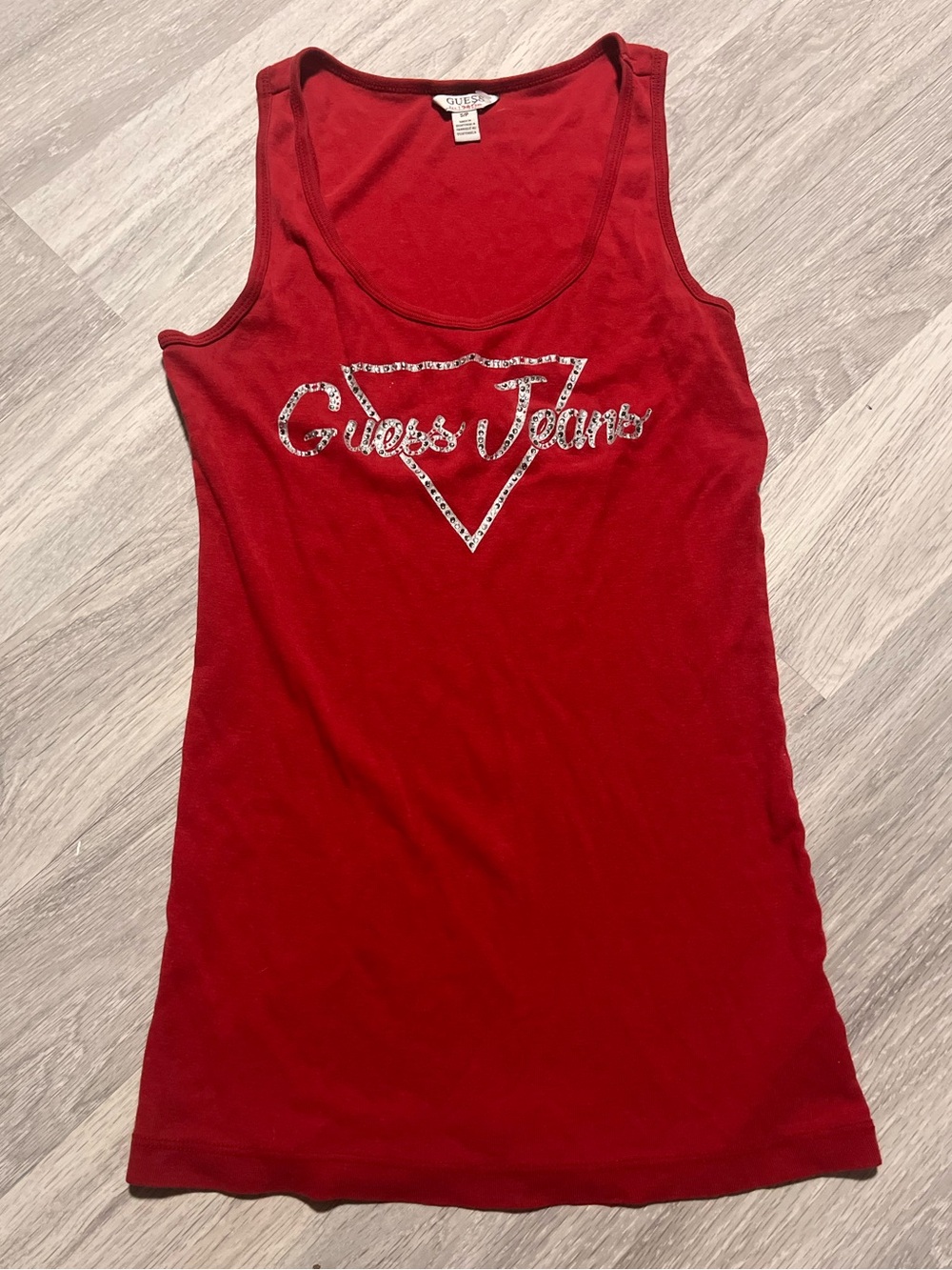 Guess Jeans red tank top